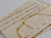 silver or gold multi layer necklace set, gold layered stacking jewelry, layering satellite necklace, simple triple layering necklace